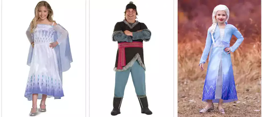 Frozen Family Costumes