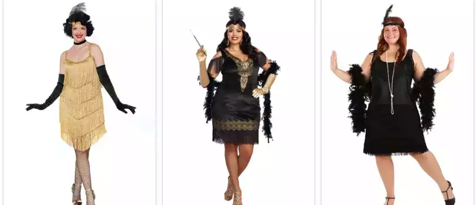 Halloween Flapper Costumes
