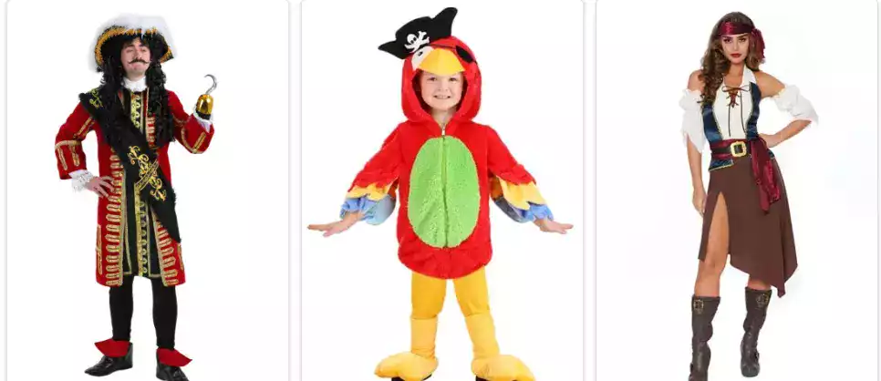 Pirate Halloween Costumes